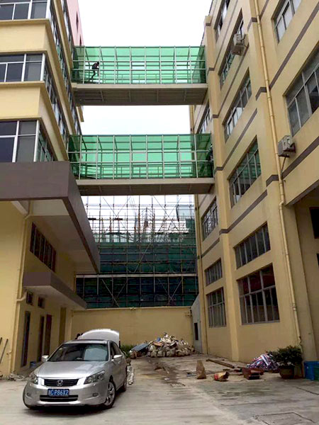 钢结构天桥连廊